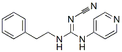 2-Cyano-1-phenethyl-3-(4-pyridyl)guanidine CAS#: 67026-56-6