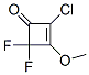 2-Cyclobuten-1-one, 2-chloro-4,4-difluoro-3-methoxy- CAS#: 60376-34-3