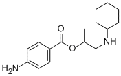 2-Cyclohexylamino-1-methylethyl=p-aminobenzoate CAS#: 69781-62-0