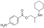 2-Cyclohexylaminopropyl=p-aminobenzoate CAS#: 69781-59-5