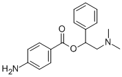 2-(Dimethylamino)-1-phenylethyl=p-aminobenzoate CAS#: 67031-48-5