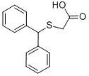 2-[(Diphenylmethyl)thio]acetic acid CAS#: 63547-22-8