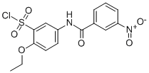 2-ETHOXY-5-(3-NITRO-BENZOYLAMINO)-BENZENESULFONYL CHLORIDE CAS#: 680618-00-2