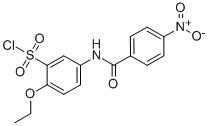 2-ETHOXY-5-(4-NITRO-BENZOYLAMINO)-BENZENESULFONYL CHLORIDE CAS#: 680617-98-5