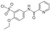 2-ETHOXY-5-(PYRIDINE-2-CABOXAMIDO) BENZENE-1-SULFONYL CHLORIDE CAS#: 680618-08-0