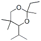 2-ETHYL-2,5,5-TRIMETHYL-4-ISOPROPYL-1,3-DIOXANE CAS#: 6290-33-1