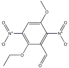 2-Ethoxy-5-Methoxy-3,6-dinitrobenzaldehyde CAS#: 619314-90-8
