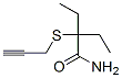 2-Ethyl-2-(2-propynylthio)butyramide CAS#: 64037-68-9