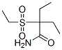 2-Ethyl-2-(ethylsulfonyl)butyramide CAS#: 66859-57-2