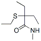 2-Ethyl-2-ethylthio-N-methylbutyramide CAS#: 66859-59-4