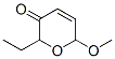 2-Ethyl-6-methoxy-3,6-dihydro-2H-pyran-3-one CAS#: 60249-14-1