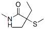 2-Ethyl-N-methyl-2-(methylthio)butyramide CAS#: 66859-60-7
