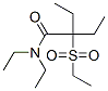 2-(Ethylsulfonyl)-N,N,2-triethylbutyramide CAS#: 66859-64-1