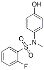 2-FLUORO-N-(4-HYDROXY-PHENYL)-N-METHYL-BENZENESULFONAMIDE CAS#: 565172-42-1