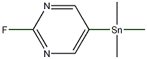2-Fluoro-5-(trimethylstannyl)pyrimidine CAS#: 697300-80-4