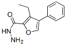 2-Furancarboxylicacid,3-ethyl-4-phenyl-,hydrazide(9CI) CAS#: 576169-70-5