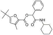 2-Furancarboxylicacid,5-(1,1-dimethylethyl)-3-methyl-,2-(cyclohexylamino)-2-oxo-1-phenylethylester(9CI) CAS#: 606102-55-0