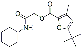 2-Furancarboxylicacid,5-(1,1-dimethylethyl)-3-methyl-,2-(cyclohexylamino)-2-oxoethylester(9CI) CAS#: 606102-51-6
