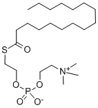 2-HEXADECANOYLTHIO-1-ETHYLPHOSPHORYLCHOLINE CAS#: 60793-01-3