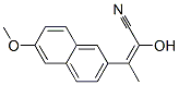 2-HYDROXY-3-(6-METHOXY-2-NAPHTHALENYL)-2-BUTENENITRILE CAS#: 66021-83-8