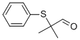 2-METHYL-2-(PHENYLSULFANYL)PROPANAL CAS#: 63996-66-7