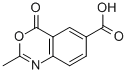2-METHYL-4-OXO-4H-3,1-BENZOXAZINE-6-CARBOXYLIC ACID CAS#: 67081-72-5