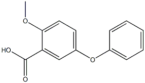 2-Methoxy-5-phenoxybenzoic acid CAS#: 63987-24-6