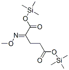 2-(Methoxyimino)pentanedioic acid bis(trimethylsilyl) ester CAS#: 60022-87-9