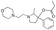2-Methyl-1-(2-morpholinoethyl)-3-phenylpyrrolidin-3-ol propionate CAS#: 69552-15-4