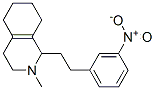 2-Methyl-1-(3-nitrophenethyl)-1,2,3,4,5,6,7,8-octahydroisoquinoline CAS#: 63938-01-2