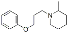 2-Methyl-1-(3-phenoxypropyl)piperidine CAS#: 63885-12-1