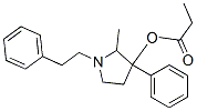 2-Methyl-1-phenethyl-3-phenylpyrrolidin-3-ol propionate CAS#: 69552-18-7