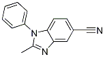 2-Methyl-1-phenylbenzodiazole-5-carbonitrile CAS#: 63339-94-6