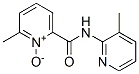 2-Methyl-6-(3-methyl-2-pyridylcarbamoyl)pyridine 1-oxide CAS#: 66695-21-4