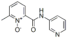 2-Methyl-6-(3-pyridylcarbamoyl)pyridine 1-oxide CAS#: 66695-19-0