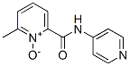 2-Methyl-6-(4-pyridylcarbamoyl)pyridine 1-oxide CAS#: 66695-20-3
