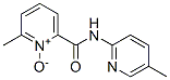2-Methyl-6-(5-methyl-2-pyridylcarbamoyl)pyridine 1-oxide CAS#: 66695-23-6