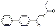 2-Methylpropionic acid 2-(1,1'-biphenyl-4-yl)-2-oxoethyl ester CAS#: 69787-81-1