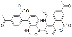 2-Nitro-4-acetylphenyl(2-formylaminophenyl) sulfide CAS#: 63979-91-9
