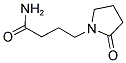 2-OXO-1-PYRROLIDINEBUTYRAMIDE CAS#: 6739-79-3