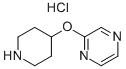 2-(PIPERIDIN-4-YLOXY)PYRAZINE, HCL CAS#: 615576-64-2