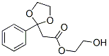 (2-Phenyl-1,3-dioxolan-2-yl)acetic acid 2-hydroxyethyl ester CAS#: 63444-69-9