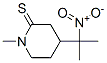 2-Piperidinethione, 1-methyl-4-(1-methyl-1-nitroethyl)- CAS#: 632335-66-1