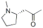 2-Propanone, 1-(1-methyl-2-pyrrolidinyl)-, (S)- (9CI) CAS#: 65941-22-2