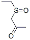 2-Propanone, 1-(ethylsulfinyl)-, (-)- (9CI) CAS#: 560094-63-5