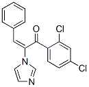 2-Propen-1-one, 1-(2,4-dichlorophenyl)-2-(1H-imidazol-1-yl)-3-phenyl-, (E)- (9CI) CAS#: 63334-76-9