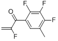 2-Propen-1-one, 2-fluoro-1-(2,3,4-trifluoro-5-methylphenyl)- (9CI) CAS#: 65781-14-8