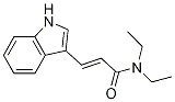 2-PropenaMide, N,N-diethyl-3-(1H-indol-3-yl)- CAS#: 64319-75-1