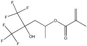 2-Propenoic acid, 2-Methyl-, 4,4,4-trifluoro-3-hydroxy-1-Methyl-3-(trifluoroMethyl)butyl ester CAS#: 630414-85-6