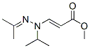 2-Propenoic acid, 3-((1-methylethyl)(1-methylethylidene)hydrazino)-, m ethyl ester CAS#: 63263-02-5